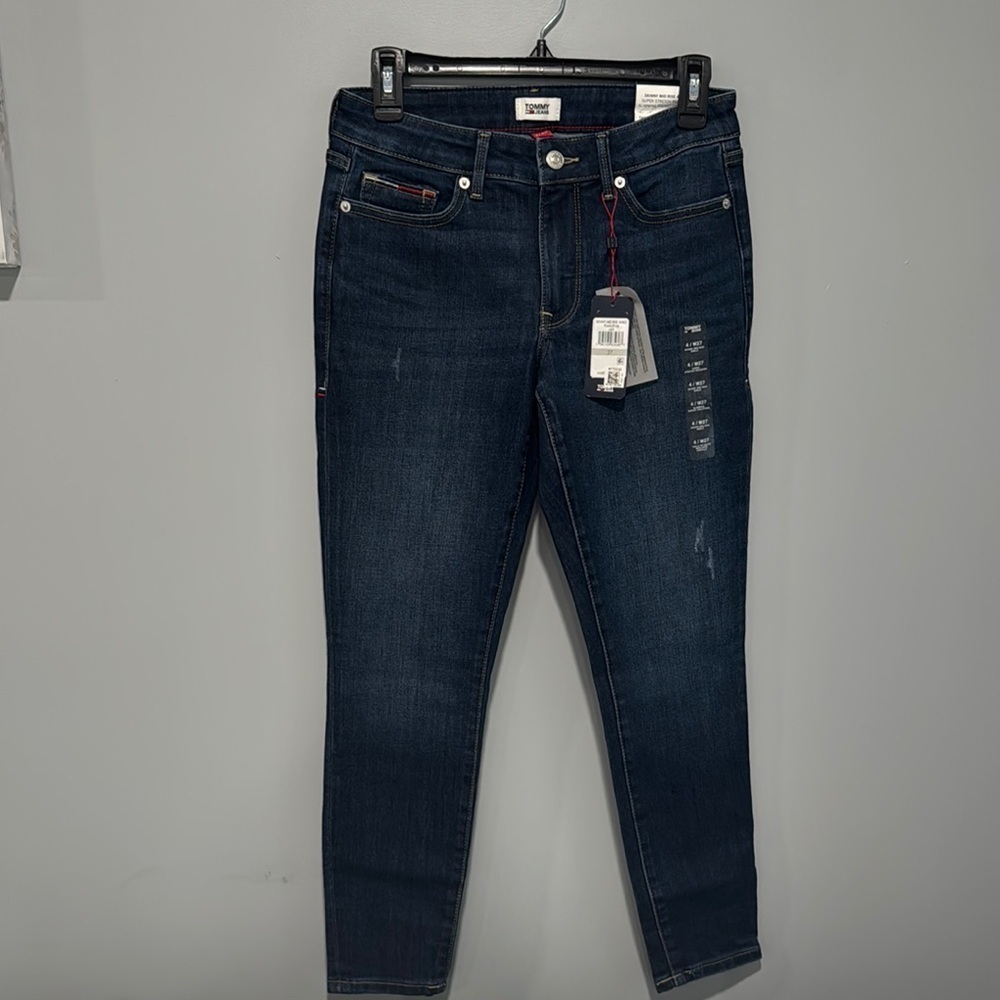 Tommy Hilfiger Blue Skinny Jeans Classic Style 4/W27